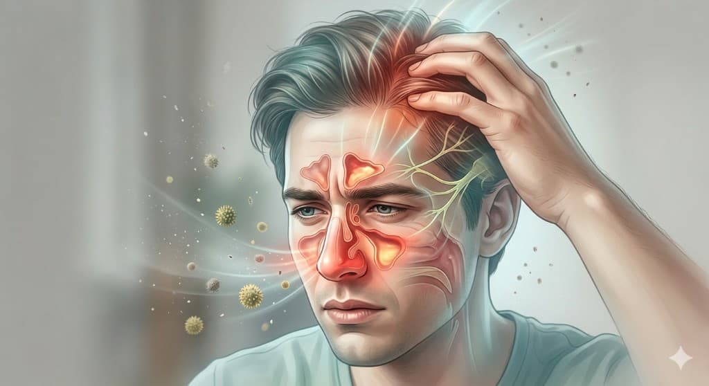 Rinite allergica: perche' puo' sembrare che facciano male i capelli